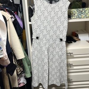 Max & Co. geometric print knit dress size large